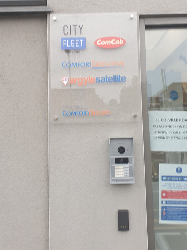 CityFleet signage